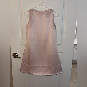 Elegant Pink Mini Dress